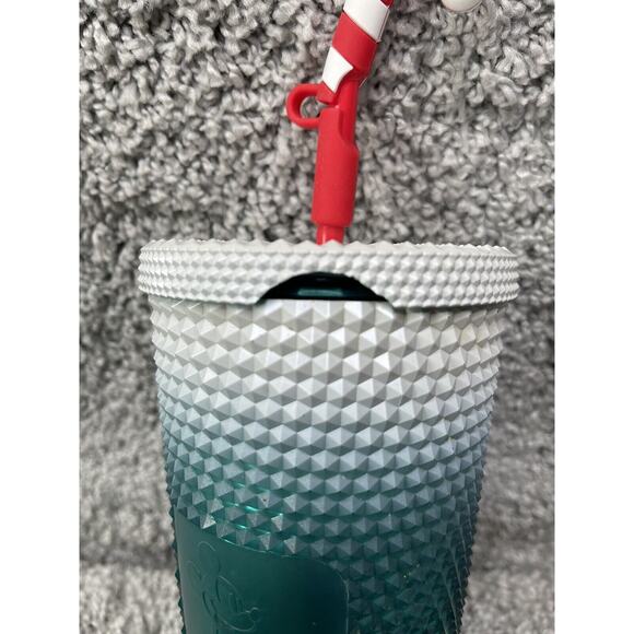 Starbucks 2023 Walt Disney World Parks Holiday Christmas Tumbler Straw - Picture 4 of 11